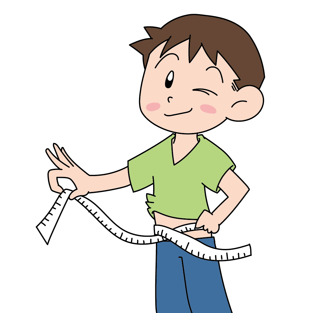 痩せて自信が出た男性 無料イラスト素材ならイラストック 痩せて自信が出た男性 無料イラスト素材ならイラストック