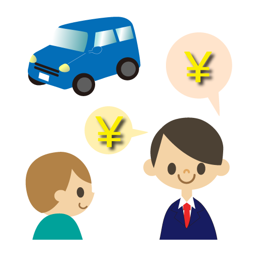 車に値段をつける男性 無料イラスト素材ならイラストック 車に値段をつける男性 無料イラスト素材ならイラストック